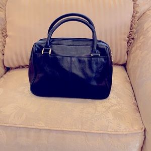 Etienne Aigner Handbag - Genuine Leather - Black